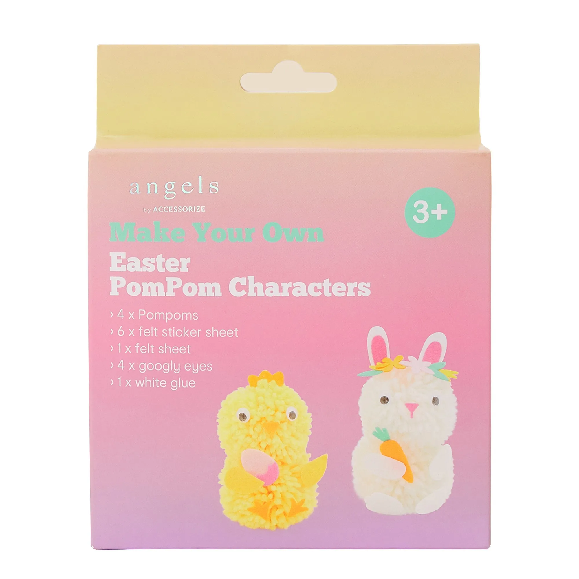 Accessorize London Girl's Myo Pom Pom Characters