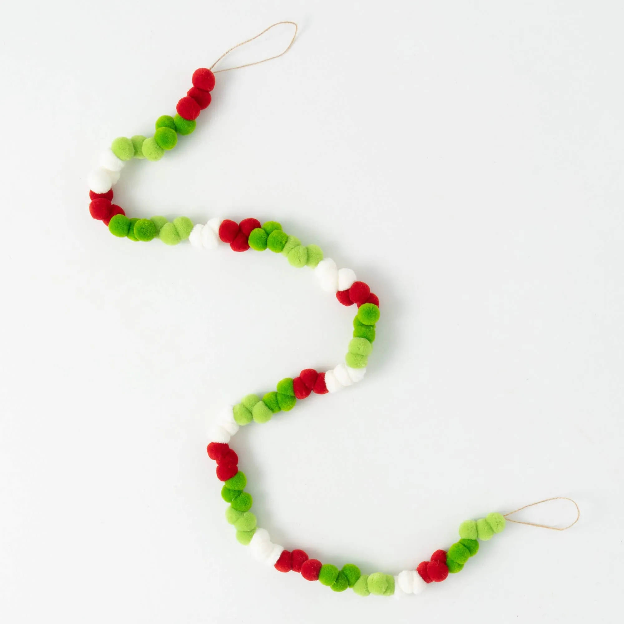 Christmas Pom Pom Garland