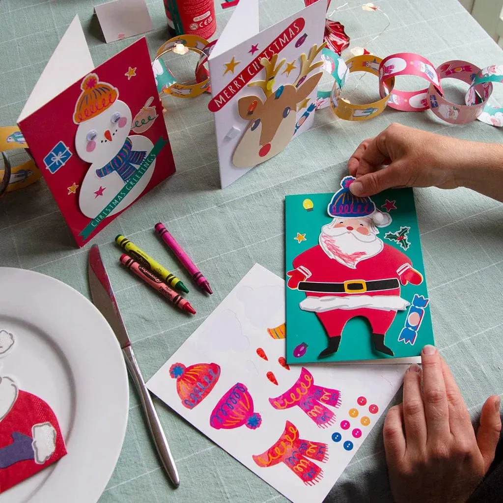 Make Your Own Christmas Cards Kit (12 Pk)