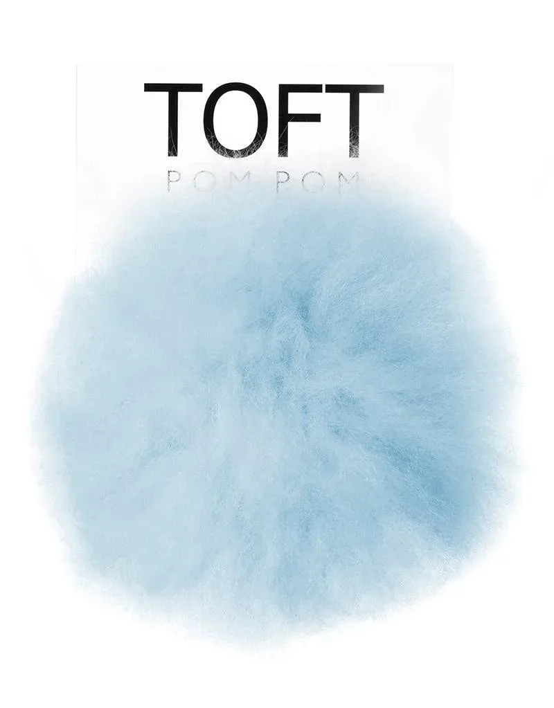 TOFT Alpaca Fur Pom Poms, Brights and Colors