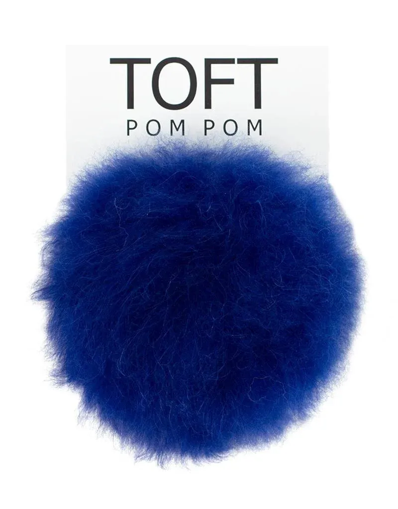 TOFT Alpaca Fur Pom Poms, Brights and Colors