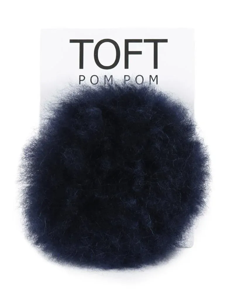 TOFT Alpaca Fur Pom Poms, Brights and Colors