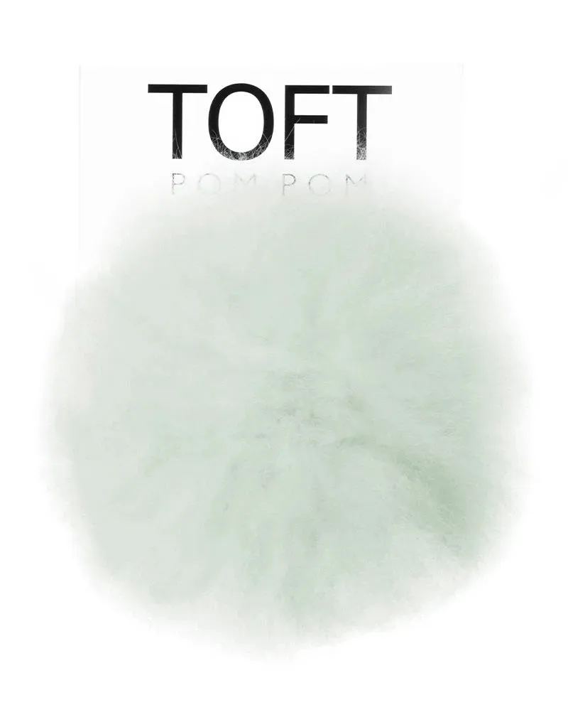 TOFT Alpaca Fur Pom Poms, Brights and Colors