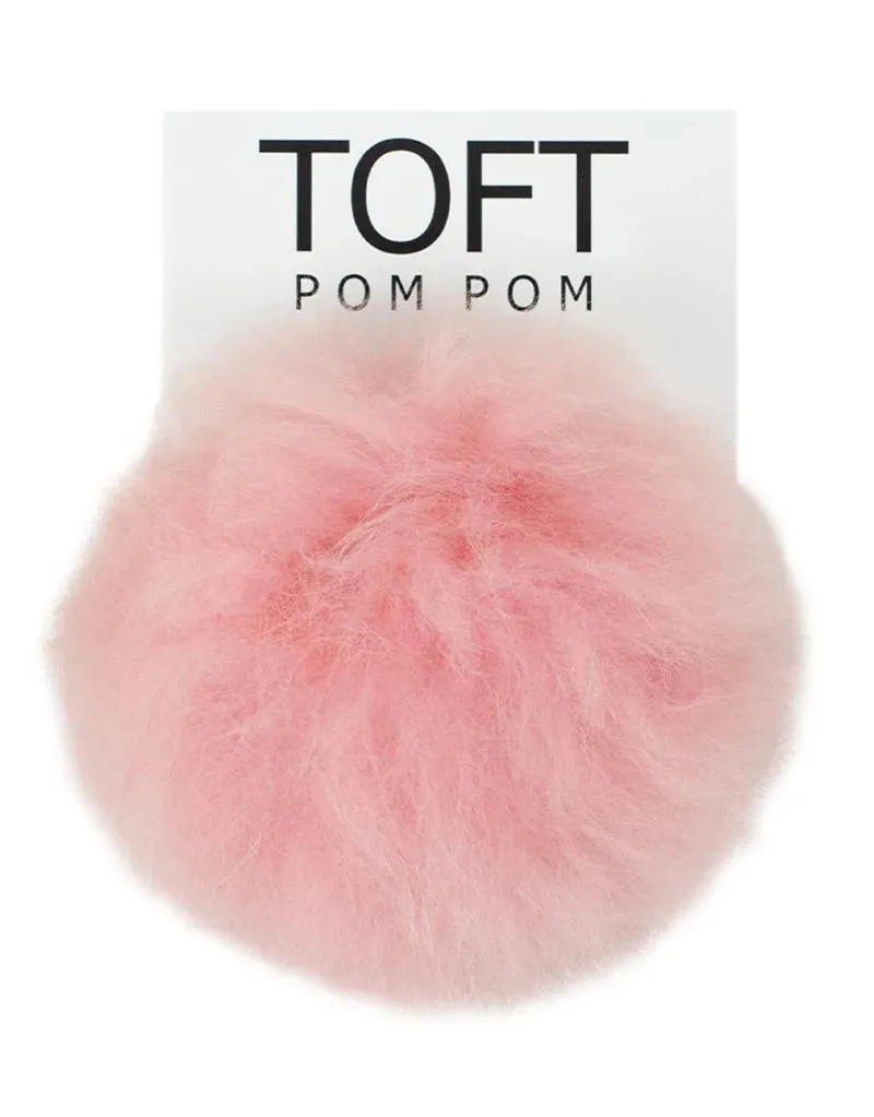 TOFT Alpaca Fur Pom Poms, Brights and Colors