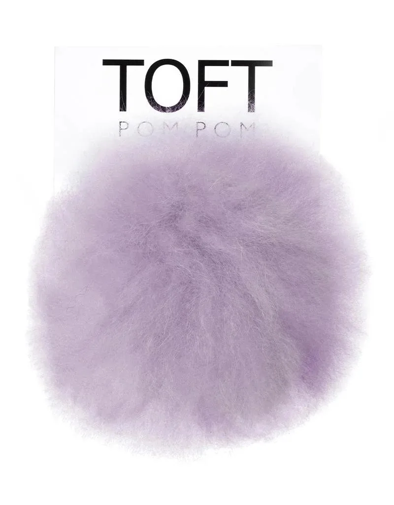 TOFT Alpaca Fur Pom Poms, Brights and Colors